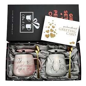 Övrigt Mr Right and Mrs Always Right Ceramic Mug 39cl 2-pack