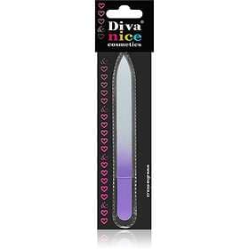 Diva & Nice Cosmetics Accessories File Nagelfil i glas Stor Violet