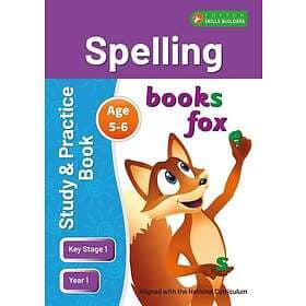 KS1 Spelling Study & Practice Book for Ages 5-6 (Year 1) Perfect for learning at