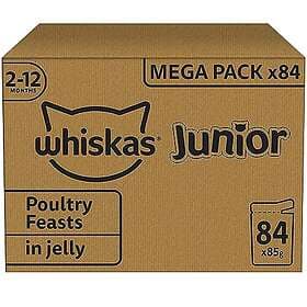 Whiskas Poultry Feasts Junior 2-12 84x85g