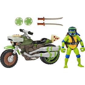 Playmates Toys Turtles Mutant Mayhem Vehicle with Figur Leonardo