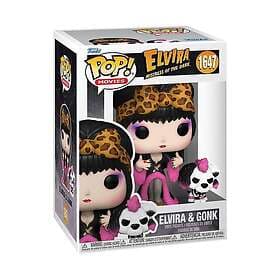 Funko Pop! Buddy Movies: Elvira Mistress Of The Dark Elvira Gonk #1647 Vinyl Fig