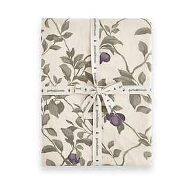 Garbo & Friends Plum Muslin Fitted Sheet 140x200x30 cm
