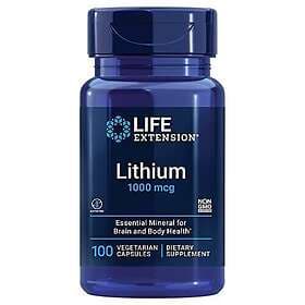 Life Extension Litium 1000 mikrogram 100 Capsules