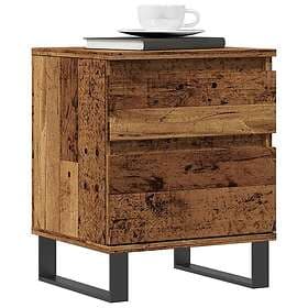 vidaXL Nightstand Aged Wood 40x35x50cm Constructed Wood 819658