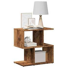 vidaXL Nightstand Aged Wood 50x30x51.5cm Engineered Wood 819658