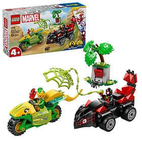 LEGO Marvel 11198 Spin and Electro Dinosaur Vehicle Chase