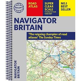 Philip's Navigator Britain: Spiral (bok, spiral, eng)