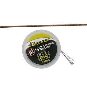 Fox Rage Predator 49 Strand Coated Stållina 10 M