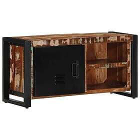vidaXL TV-bänk 80x30x40 cm massivt trä återvunnet