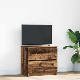 vidaXL TV-bänk gammalt trä 60x35x54 cm konstruerat trä