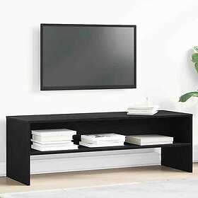 vidaXL TV Stand 120x40x40 cm Black Oak Engineered Wood