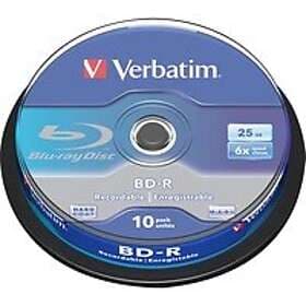 Verbatim BD-R 6x CB 25GB 10 pieces