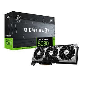 MSI GeForce RTX 5080 VENTUS 3X OC PLUS 16GB