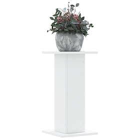 vidaXL Plant Stand White 2 pcs 30x30x60cm Engineered Wood