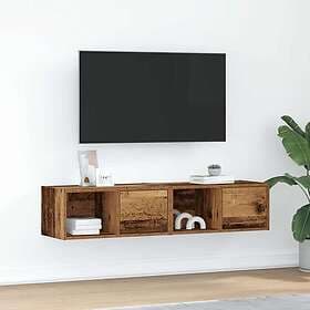vidaXL TV Stand 2 pcs 60x31x25.5 cm engineered wood
