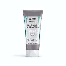 I Love Cosmetics Naturals Bergamot & Seaweed Hand Cream 100ml