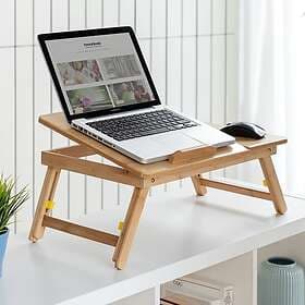 InnovaGoods Folding Bamboo Table