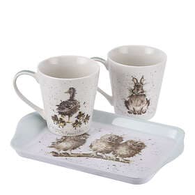 Wrendale Designs Set Mug Tray Animal