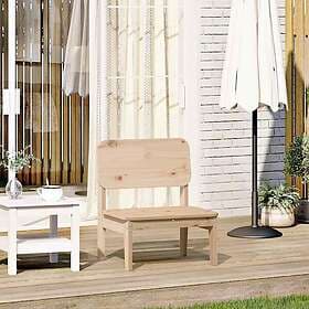 vidaXL Trädgårdsstol 60x52.5x72cm Solid Pine