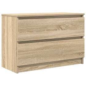 vidaXL TV Stand 80x35x54 cm sonoma oak engineered wood