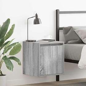 vidaXL Wall-mounted Nightstands 2 pcs Grey Sonoma 38x34x40cm