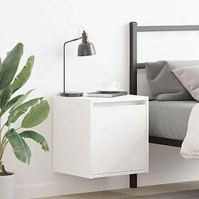 vidaXL Wall-mounted Bedside Cabinets 2 pcs White 38x34x40cm