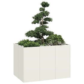vidaXL Planter Pot 120x80x80 cm Steel