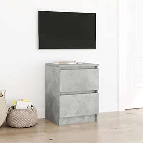 vidaXL TV-bänk betonggrå 40x35x54 cm konstruerat trä