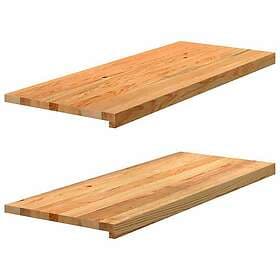 vidaXL Bed Frame 100x40 cm solid oak