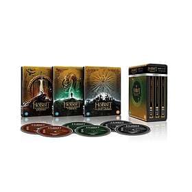 The Hobbit Trilogy LIMITED EDITION Steelbook Theatrical & Extended Collection (4