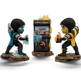 Iron Studios & Minico Mortal Kombat Scorpion Vs Sub-zero Arcade Set Minico Figur