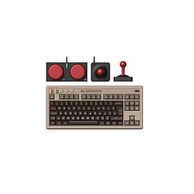 8Bitdo Retro Mechanical Keyboard ISO C64 Edition (ENG)