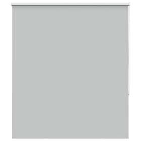 vidaXL Rullgardin mörkläggning ljusgrå 140x175 cm tyg bredd 136,6 cm