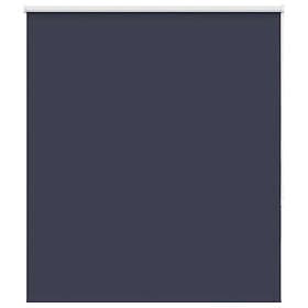 vidaXL Rullgardin mörkläggning marin 140x175 cm tyg bredd 136,6 cm