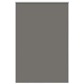 vidaXL Rullgardin mörkläggning grå 150x210 cm tyg bredd 146,6 cm