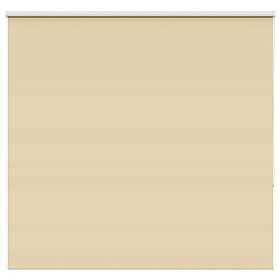 vidaXL Rullgardin mörkläggningsbeige 165x150 cm tyg bredd 161,6 cm
