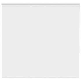 vidaXL Rullgardin mörkläggningsvit 155x150 cm tyg bredd 151,6 cm