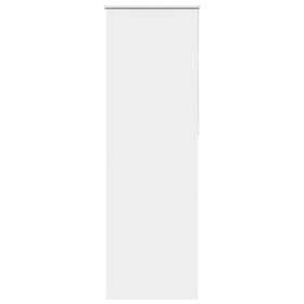 vidaXL Rullgardin mörkläggningsgardin vit 70x210 cm tyg bredd 65,7 cm
