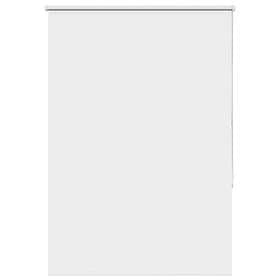 vidaXL Rullgardin mörkläggningsgardin vit 115x150 cm tyg bredd 110,7cm