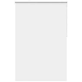 vidaXL Rullgardin mörkläggning vit 160x230 cm tyg bredd 156,6 cm
