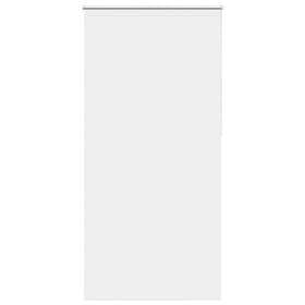 vidaXL Rullgardin mörkläggningsgardin vit 95x230 cm tygbredd 90,7 cm