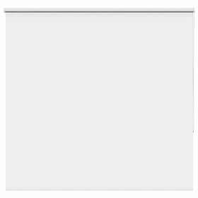 vidaXL Rullgardin mörkläggning vit 160x130 cm tyg bredd 156,6 cm