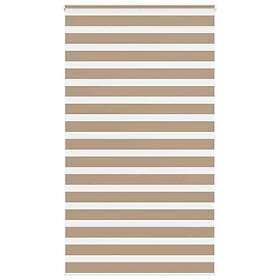 vidaXL Rullgardin zebra 130x200 cm tyg bredd 125,9 polyester