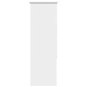 vidaXL Rullgardin mörkläggning vit 40x150 cm tyg bredd 35,7 cm