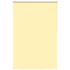 vidaXL Rullgardin mörkläggningsgul 165x230 cm tyg bredd 161,6 cm