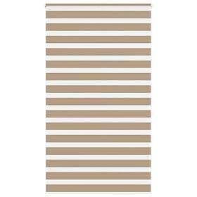 vidaXL Rullgardin zebra 130x230 cm tyg bredd 125,9 polyester