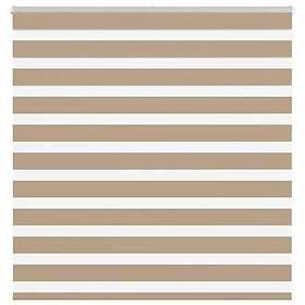 vidaXL Rullgardin zebra 145x150 cm tyg bredd 140,9 polyester
