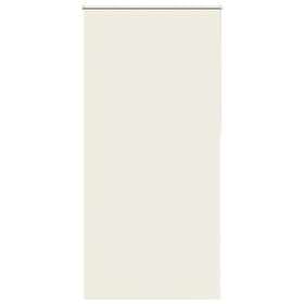 vidaXL Rullgardin mörkläggning naturvit 90x210 cm tygbredd 85,7 cm