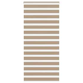 vidaXL Rullgardin zebra 115x200 cm tyg bredd 110,9 polyester